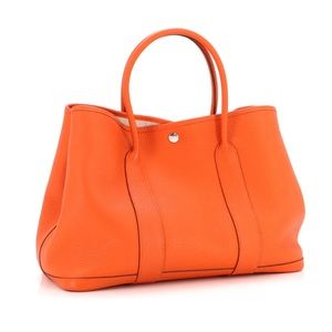 🔥Hermes Leather Garden Party 36🔥